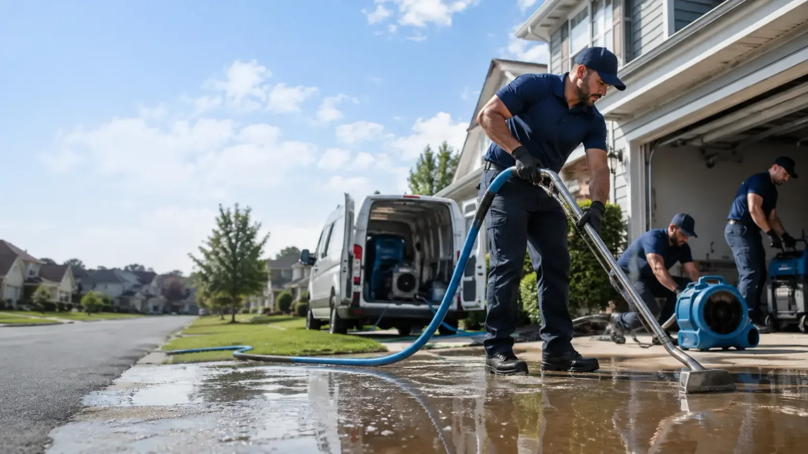 Flood Damage Restoration in La Honda, CA